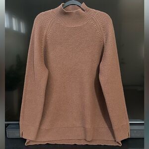 Uniqlo +J Premium Lambswool Cable High Neck Long-Sleeve Sweater